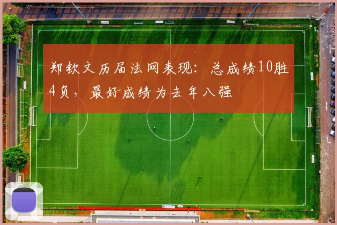 郑钦文历届法网表现：总成绩10胜4负，最好成绩为去年八强